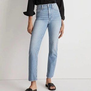 Madewell High-Waisted Perfect Vintage Straight Jean size 26